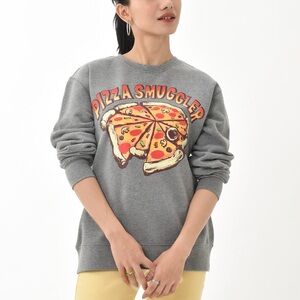 Disney Parks Star Wars Pizza Smuggler Millennium Falcon Sweatshirt - NWT